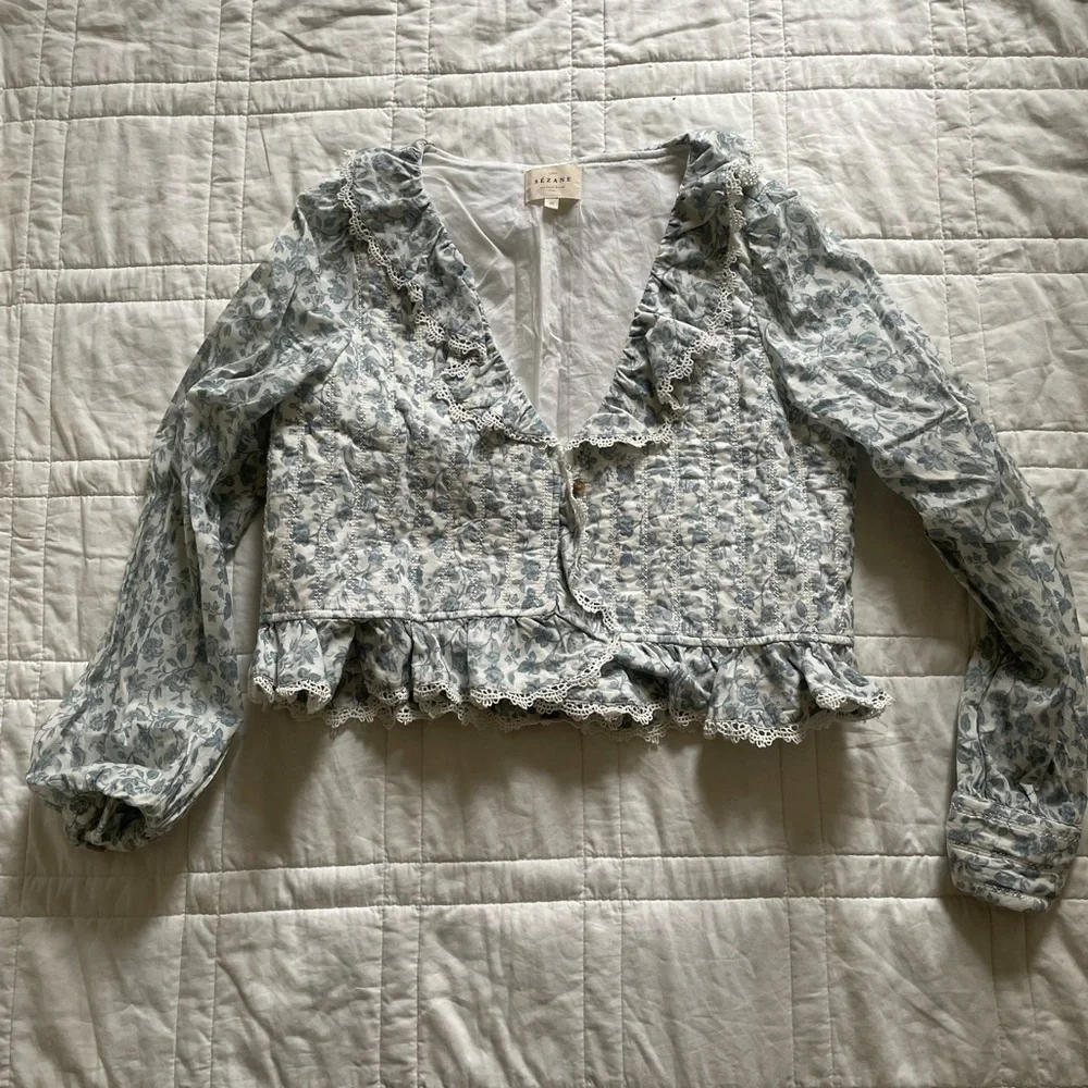 Sezane Alexiana Blouse! - Picture 4 of 9